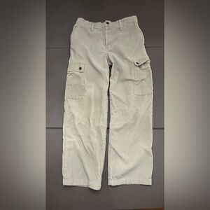 Vintage LEI Cargo Corduroy Baggy Pants Y2K Grunge Skater Wide Leg Jr’s 9